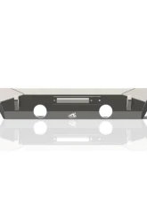 CrawlTek Pyro Stubby Front Bumper - Black Jeep Wrangler JK 2007-2018                                     - CWLJK10101 - Image 2