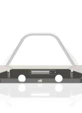 CrawlTek Pyro Midwidth Black Front Bumper Jeep Wrangler JK 2007-2018                                     - CWLJK10201 - Image 10