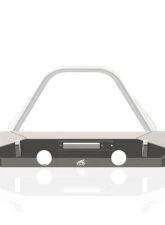 CrawlTek Pyro Fullwidth Black Front Bumper Jeep Wrangler JK 2007-2018                                     - CWLJK10301 - Image 9