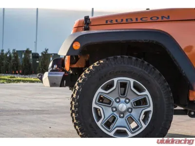 CrawlTek Inferno Black Front Bumper Jeep Wrangler JK 2007-2018 - CWLJK11001