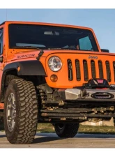 CrawlTek Inferno Black Front Bumper Jeep Wrangler JK 2007-2018                                     - CWLJK11001 - Image 13