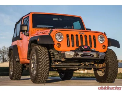 CrawlTek Inferno Black Front Bumper Jeep Wrangler JK 2007-2018 - CWLJK11001