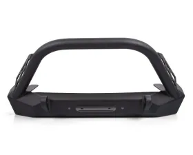CrawlTek Inferno Black Front Bumper Flat Top Stinger