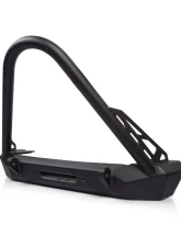 CrawlTek Inferno Black Front Bumper Stinger Jeep Wrangler JK 2007-2018                                     - CWLJK11031 - Image 2
