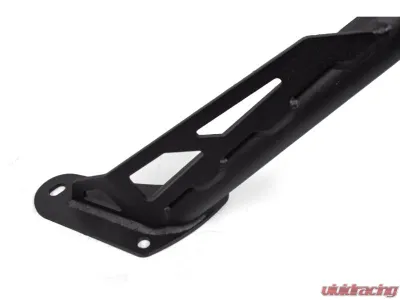 CrawlTek Black Front Bumper Flat Top Stinger Jeep Wrangler JK 2007-2018 - CWLJK15201