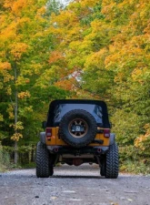 CrawlTek Pyro Midwidth Black Rear Bumper                                     - CWLJK20201 - Image 11