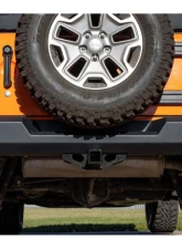 CrawlTek Pyro Midwidth Black Rear Bumper                                     - CWLJK20201 - Image 10