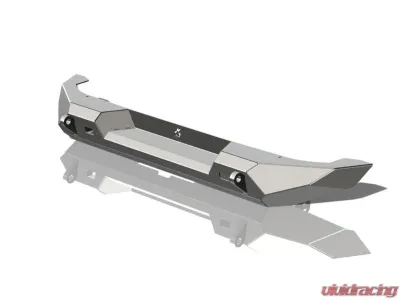 CrawlTek Pyro Fullwidth Black Rear Bumper - CWLJK20301
