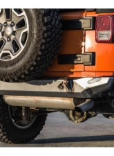 CrawlTek Inferno Black Rear Bumper                                     - CWLJK21001 - Image 11