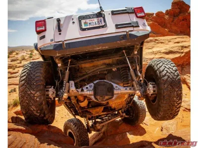 CrawlTek Inferno Black Rear Bumper - CWLJK21001