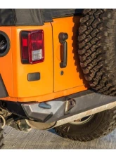 CrawlTek Inferno Black Rear Bumper                                     - CWLJK21001 - Image 9