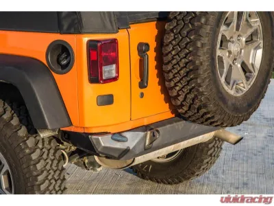 CrawlTek Inferno Black Rear Bumper - CWLJK21001