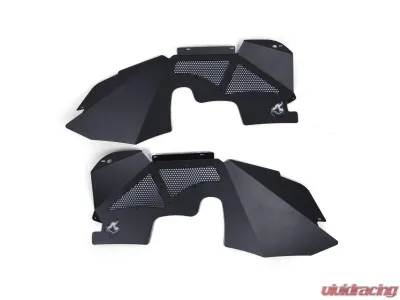 CrawlTek Black Front Inner Fender Jeep Wrangler JK 2007-2018 - CWLJK30001