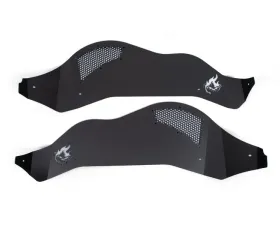 CrawlTek Black Powdercoat Rear Inner Fender