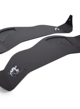CrawlTek Black Powdercoat Rear Inner Fender Jeep Wrangler JK 2007-2018                                     - CWLJK33001 - Image 2