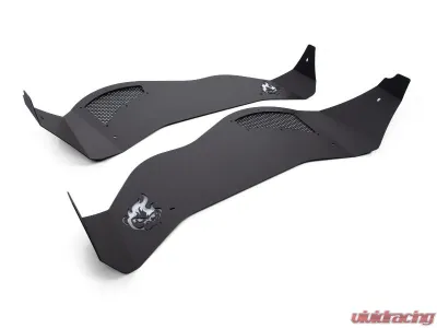 CrawlTek Black Powdercoat Rear Inner Fender Jeep Wrangler JK 2007-2018 - CWLJK33001