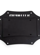 CrawlTek Tailgate Plate | License Plate Relocation Jeep Wrangler JK 2007-2018                                     - CWLJK38001 - Image 6