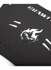 CrawlTek Tailgate Plate | License Plate Relocation Jeep Wrangler JK 2007-2018                                     - CWLJK38001 - Image 4