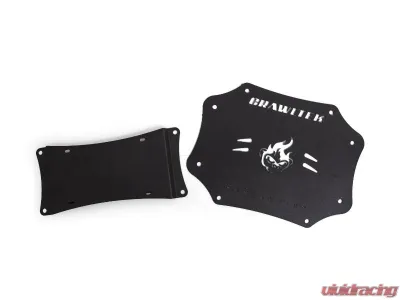 CrawlTek Tailgate Plate | License Plate Relocation Jeep Wrangler JK 2007-2018 - CWLJK38001