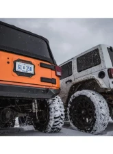 CrawlTek Tailgate Plate | License Plate Relocation Jeep Wrangler JK 2007-2018                                     - CWLJK38001 - Image 6