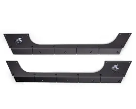 CrawlTek Black 2 Door Rocker Body Cladding