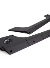 CrawlTek Black 2 Door Rocker Body Cladding                                     - CWLJK40101 - Image 2