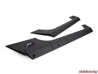 CrawlTek Black 2 Door Rocker Body Cladding - CWLJK40101