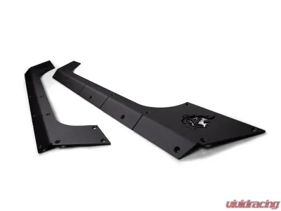 CrawlTek Black 2 Door Rocker Body Cladding - CWLJK40101