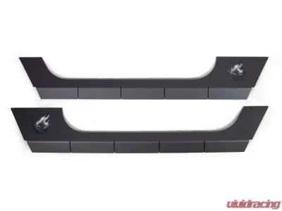CrawlTek Black 2 Door Cladding Jeep Wrangler JK 2007-2018 - CWLJK40111