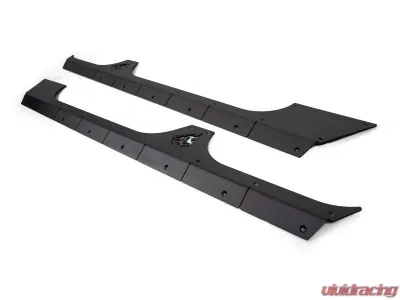 CrawlTek Black 4 Door Rocker Body Cladding - CWLJK40401