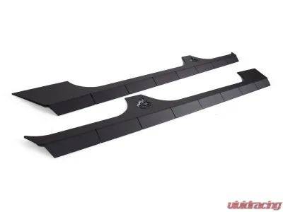 CrawlTek Black Powdercoat 4 Door Cladding - CWLJK40411
