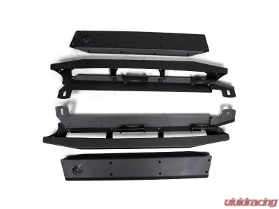 CrawlTek Black 2 Door Rocker Guard - CWLJK41101