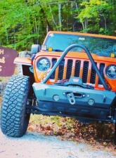 CrawlTek Pyro Black Subby Front Bumper Jeep Wrangler JL 2018-2025                                     - CWLJL10101 - Image 11