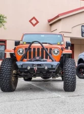 CrawlTek Pyro Black Subby Front Bumper Jeep Wrangler JL 2018-2025                                     - CWLJL10101 - Image 8