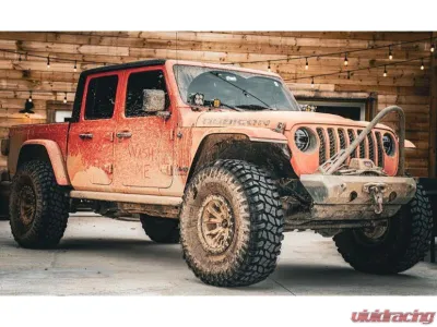 CrawlTek Pyro Black Subby Front Bumper Jeep Wrangler JL 2018-2025 - CWLJL10101