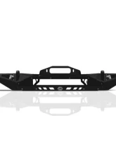 CrawlTek Blaze 20inch Lightbar Black Front Bumper Jeep Wrangler JL 2018-2025                                     - CWLJL12101 - Image 2