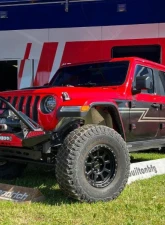 CrawlTek Blaze 20inch Lightbar Black Front Bumper Jeep Wrangler JL 2018-2025                                     - CWLJL12101 - Image 10
