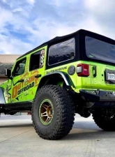 CrawlTek Blaze Black Rear Bumper                                     - CWLJL22001 - Image 5