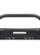 CrawlTek Pyro Stubby Front Bumper Bull Bar Jeep Wrangler CJ | YJ | TJ 1976-2006                                     - CWLTJ10111 - Image 6