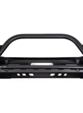 CrawlTek Pyro Stubby Front Bumper Bull Bar Jeep Wrangler CJ | YJ | TJ 1976-2006                                     - CWLTJ10111 - Image 4