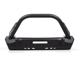 CrawlTek Pyro Stubby Front Bumper Flat Top Stinger Jeep Wrangler CJ | YJ | TJ 1976-2006