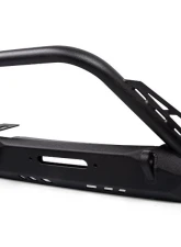 CrawlTek Pyro Stubby Front Bumper Flat Top Stinger Jeep Wrangler CJ | YJ | TJ 1976-2006                                     - CWLTJ10121 - Image 2