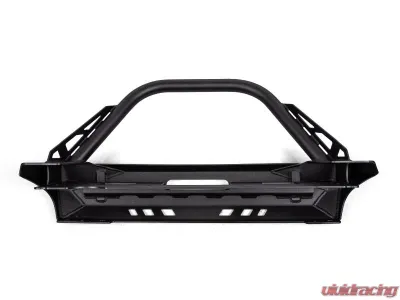 CrawlTek Pyro Stubby Front Bumper Flat Top Stinger Jeep Wrangler CJ | YJ | TJ 1976-2006 - CWLTJ10121