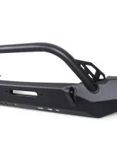 CrawlTek Pyro Midwidth Front Bumper Bull Bar Jeep Wrangler CJ | YJ | TJ 1976-2006                                     - CWLTJ10211 - Image 3