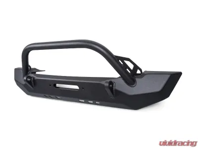 CrawlTek Pyro Midwidth Front Bumper Bull Bar Jeep Wrangler CJ | YJ | TJ 1976-2006 - CWLTJ10211