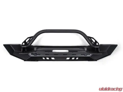 CrawlTek Pyro Midwidth Front Bumper Bull Bar Jeep Wrangler CJ | YJ | TJ 1976-2006 - CWLTJ10211