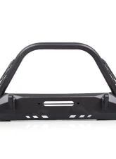 CrawlTek Pyro Midwidth Front Bumper Flat Top Stinger Jeep Wrangler CJ | YJ | TJ 1976-2006                                     - CWLTJ10221 - Image 8
