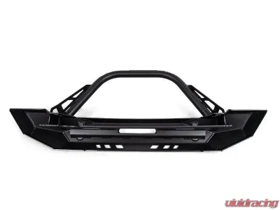 CrawlTek Pyro Midwidth Front Bumper Flat Top Stinger Jeep Wrangler CJ | YJ | TJ 1976-2006 - CWLTJ10221
