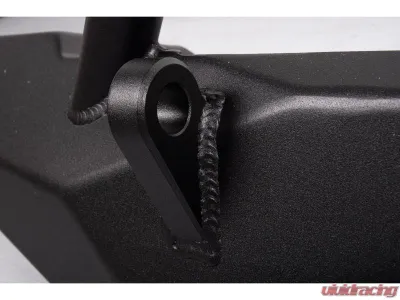 CrawlTek Pyro Midwidth Front Bumper Flat Top Stinger Jeep Wrangler CJ | YJ | TJ 1976-2006 - CWLTJ10221