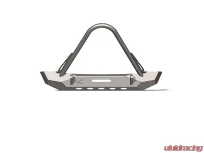 CrawlTek Pyro Midwidth Front Bumper Stinger Jeep Wrangler CJ | YJ | TJ 1976-2006 - CWLTJ10231